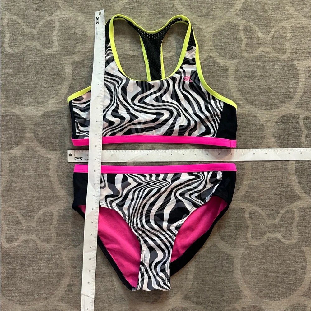 NWOT 3 piece neon Swimwear set